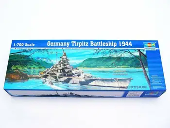Trumpeter 05712 1/700 saksa Tirpitz 1944 Lahingulaev plastmassist mudel kit
