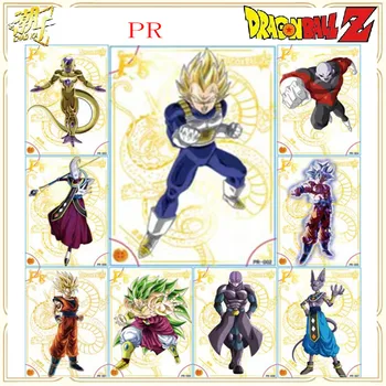 Anime Dragon Ball PR Harv Flash Kaart Torankusu Broli Son Goku Zamasu Vegeta IV Kogumise Kunst Kaardi Jõulud Sünnipäeva Kingitus
