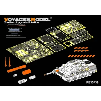 Voyager Mudel PE35739 1/35 Mõõtkavas Kaasaegse saksa Leopard1A5 MBT (B ver hulka Gun barrel） Jaoks(MENG TS-015)