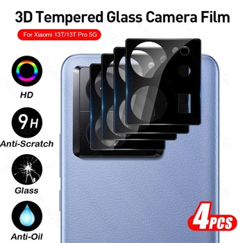 4TK-HD 3D Kaardus Karastatud Klaasist Kaamera Kaitsjad Puhul Xiaomi 13T Pro 5G Objektiivi Kate Xiomi Xaomi Xiami Mi13T 13 Mi T T13 Pro