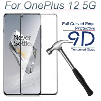 Eest OnePlus 12 Juhul 9D Kaardus Karastatud Klaasist OnePkus Üks Pluss 12 OnePlus12 5G 2023 6.82 tolline Ekraan Kaitsja Kate Premium Kile
