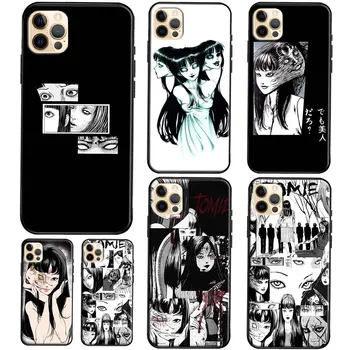 Tomie Anime Junji Ito Telefon Case For iPhone 13 12 11 14 Pro Max Mini XS X-XR 6S 7 8 Plus SE 2020 Pehme Kaas Juhul
