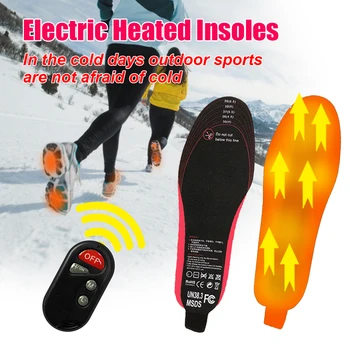 Soojendusega Jalatsid Sisetallad Sport Kingad USB Laetav puldiga Talvel 3 temperatuuri juhtimine Outdoor Sport Suu Soojem