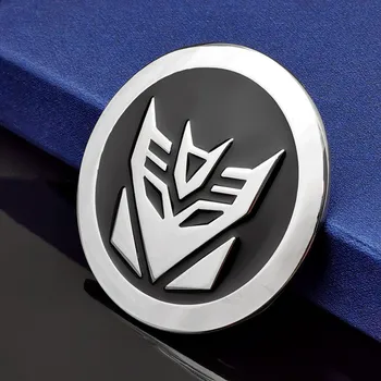 Trafod 3D Auto Kleebised Decepticon Embleemi Saba Embleem Logo Decal Lahe Autobots Logo Autod Stiil Tarvikud, Auto Kleebis