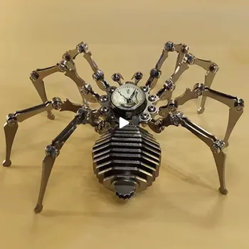 Mehaaniline Ämblik Putukate Roostevabast Terasest Käsi DIY Kokkupandud Mudeli Mänguasi Kingitus Elektrilise Vaadata Käsitöö - Valmistoote
