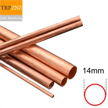 T2 vask toru OD14 välimine läbimõõt 14mm sisemine diameter13/12/11/10mm vask toru Kapillaaride Õõnes vask toru Tehase turustusvõimalusi