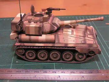 F V101 Skorpion Tank Kamuflaaž 3D Paber Mudel DIY