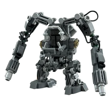Gobricks KES On Matrixed-Robot APU Mech Robot Komplekt ehitusplokid Ideid Filmi Mudel Võitleb Weaponsed Mänguasjad Lastele Kingitused