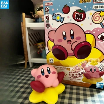 Kirby Joonis Star Kirby Mudel Kit Kanne Hinne Kirby Diy Pvc Mänguasja Fännid Kogumise Lapsed Sünnipäev Jõulud Kingitus