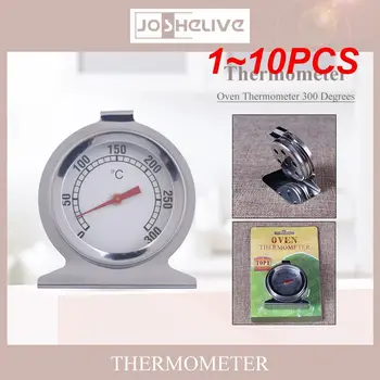 1~10TK Roostevaba Ahju Termomeeter Mini Dial Püsti Temperatuuri Mõõtja Köök Tööriistad BBQ Kuuma Toitu, Kuuma Õli Vardal Termomeeter