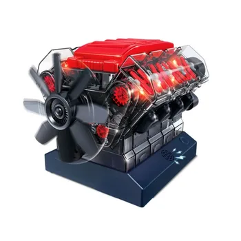 V8 Mootori Mudel Koguda Miniatuurne Füüsilise Puzzle Mänguasi Mootorite Mänguasjad Väike Simulatsiooni High Tech Kaheksa Silindriga Ca Mootori Mänguasi